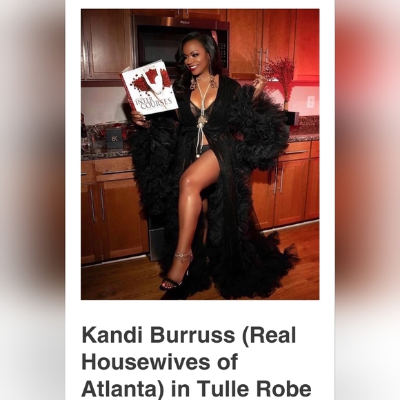 Tulle Maternity Robe with train - Picture 5 of 7